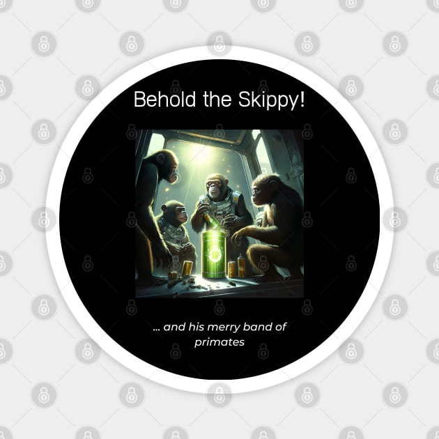 Skippy - Merry Band of Pirates Magnet by AI-datamancer